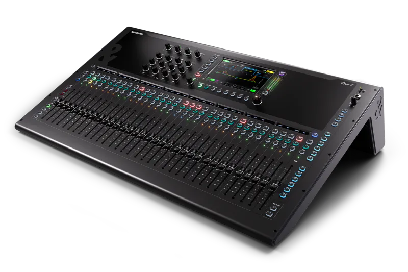 Allen & Heath QU-7D Digital Dante Mixer 32 Mic/Line 20+2 Out