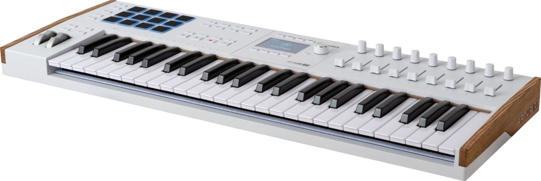 Arturia KEYLAB 49 mk3, sofistikert USB/MIDI keyboard, White