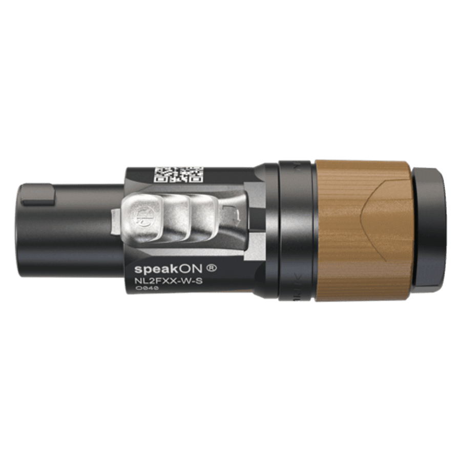 Neutrik NL2FXX-W-S Speakon plugg 2P 6-12mm Hun