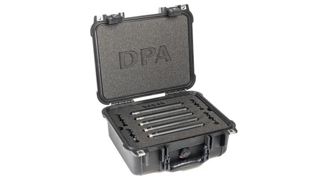 Hovedbilde DPA Surround Kit with 3 x 4006A, 2 x 4011A, Clips, Windscreens in Peli Case