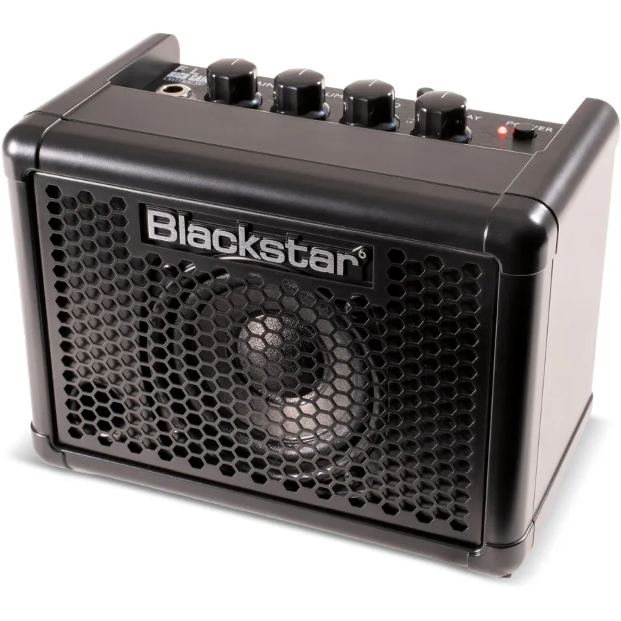 Blackstar Fly 3 High Gain, Kompakt 3-watts gitarforsterker med batteri eller Strømdrift.