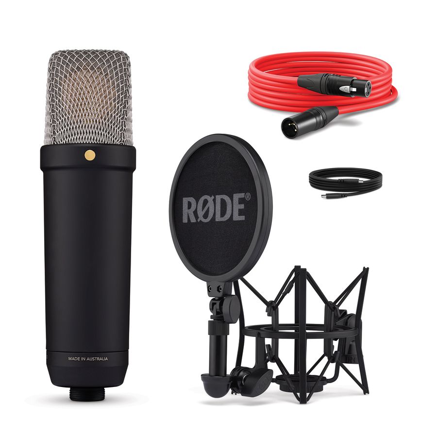 Røde NT1 GEN 5-Black USB-C/XLR mikrofon med DSP
