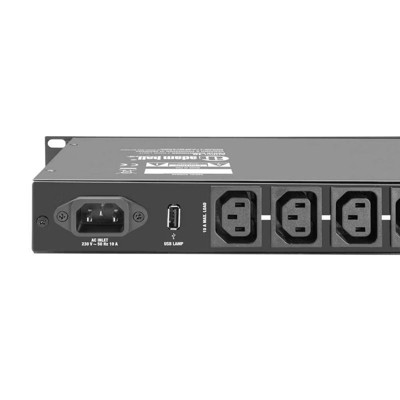 Adam Hall PCL 10 Power Conditioner – med rackbelysning