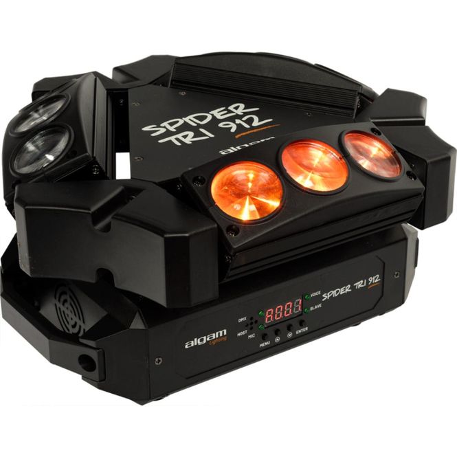 Hovedbilde Algam Lighting Spider Tri 912 motorisert beam, minibars