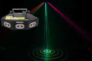 Hovedbilde Algam SPECTRUM SIX RGB 6-beam 260mW RGB animation laser