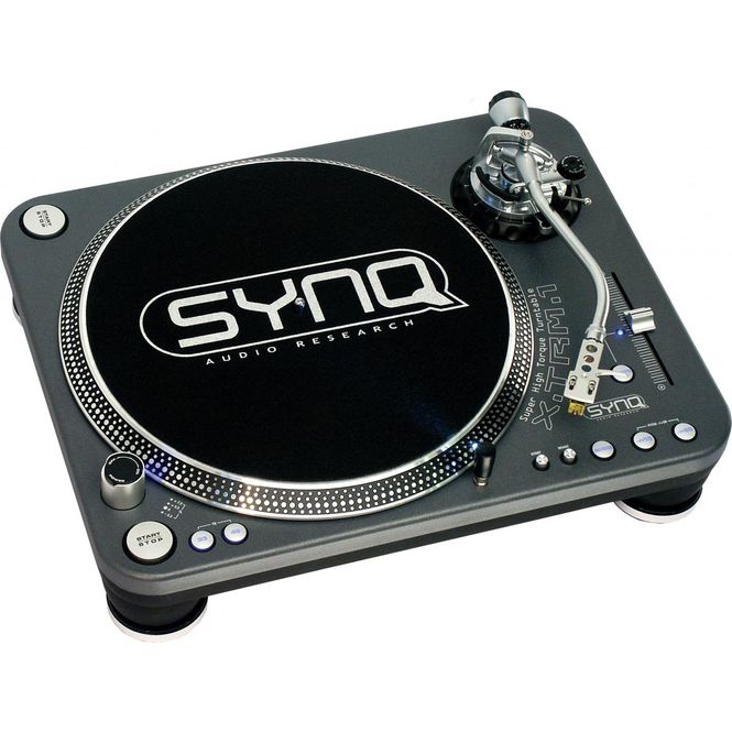 Hovedbilde SYNQ XTRM-1 DJ Platespiller Direkte drift, Led lys, RIAA