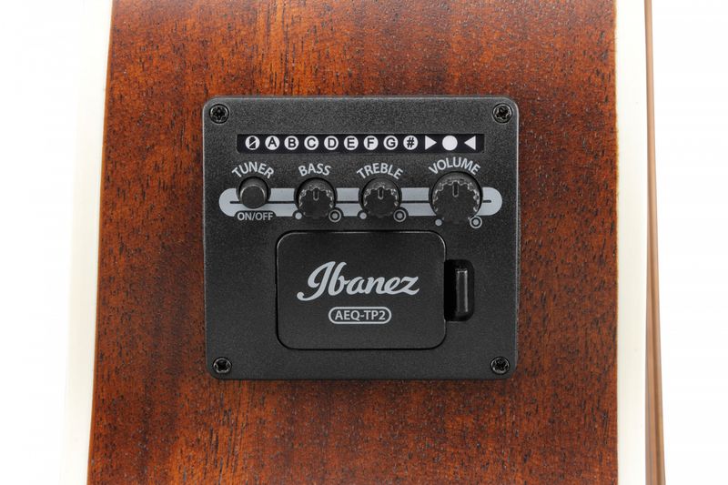 Ibanez AE140-WKH Western Gitar m/ AEQ-TP2 preamp, Weathered Black Open Pore