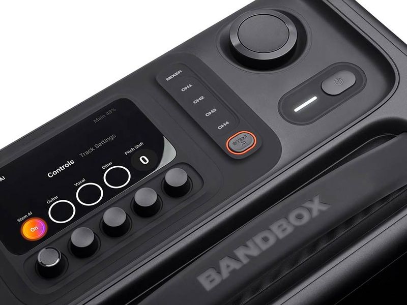 JBL BandBox Trio - kompakt AI-drevet øvingsforsterker og høyttaler 135W
