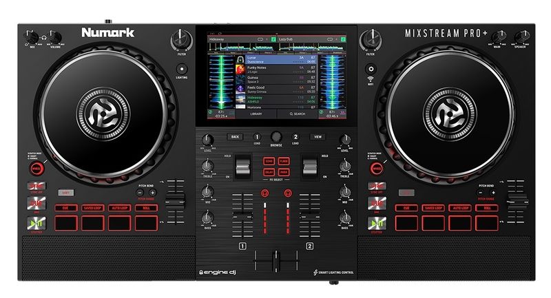 Numark Mixstream Pro+, DJ-kontroller for streaming og Stand Alone bruk