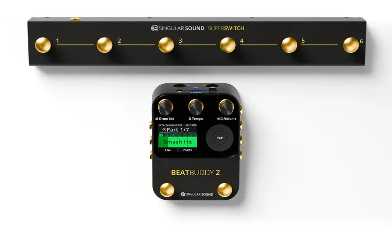 BEATBUDDY 2 Drum Machine Pedal 