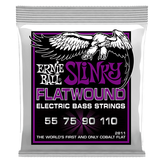 Hovedbilde Ernie Ball EB-2811 Slinky Flatwound Bass 55-110