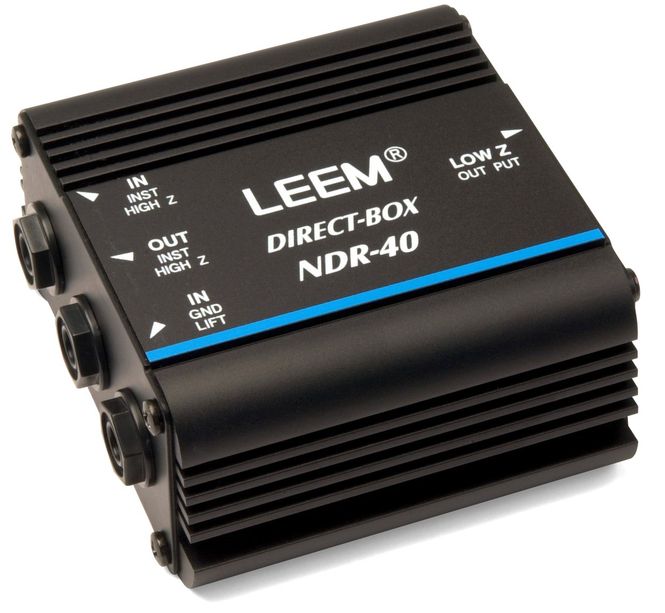 Hovedbilde Leem NDR-40 passiv DI-box