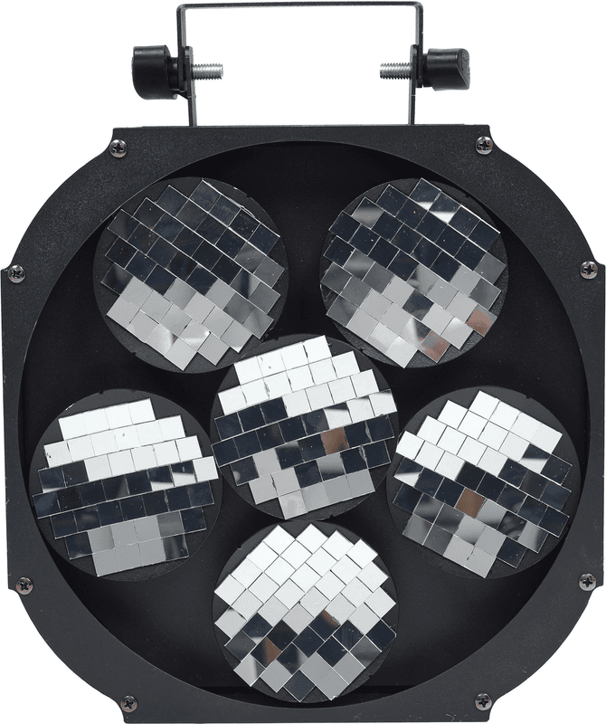 Algam Lighting Moving Mirror 6 Motorisert discokule effekt