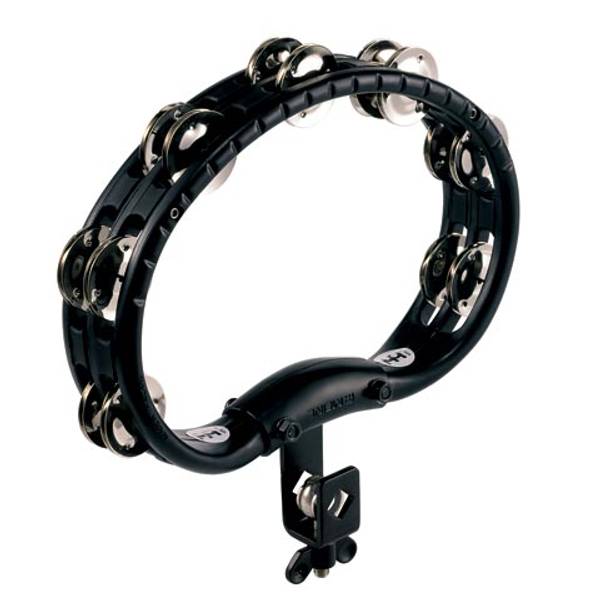 Meinl Percussion TMT2BK ABS Tamburin, Steel jingles