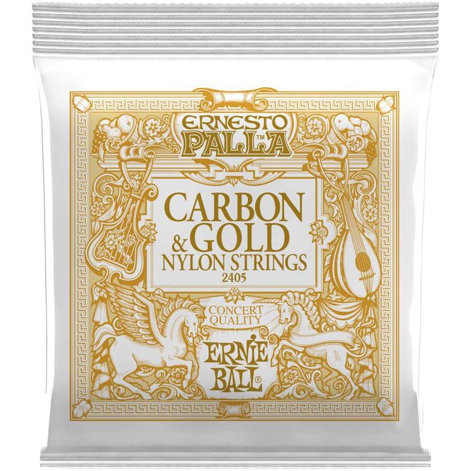 Hovedbilde Ernie Ball 2405 Ernesto Palla Carbon & Gold Nylon strenger, Normal Tension