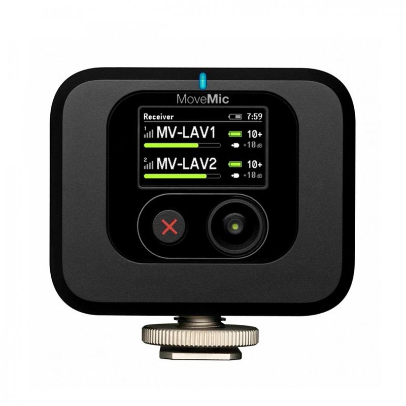 Shure MoveMic MV-R Camera Mountable Plug-In Mottaker