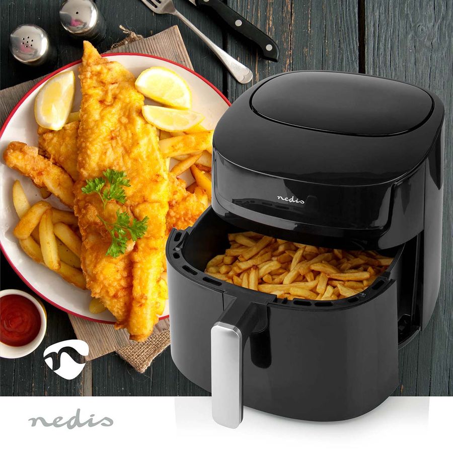 Nedis Digital Hot Air Fryer XXL | 7.2l | 240 min | 8 programmer