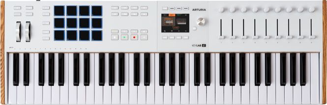 Hovedbilde Arturia KEYLAB 61 mk3, sofistikert USB/MIDI keyboard, White