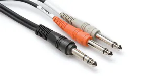 Hovedbilde Hosa Send/return kabel Stereo jack/2x mono jack, 3m