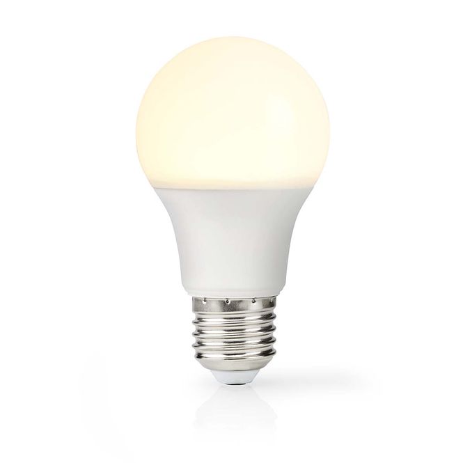 Hovedbilde Nedis LED lyspære E27 - A60 | 11W | 1055 lm | 2700 K | Varm Hvit | Frosted