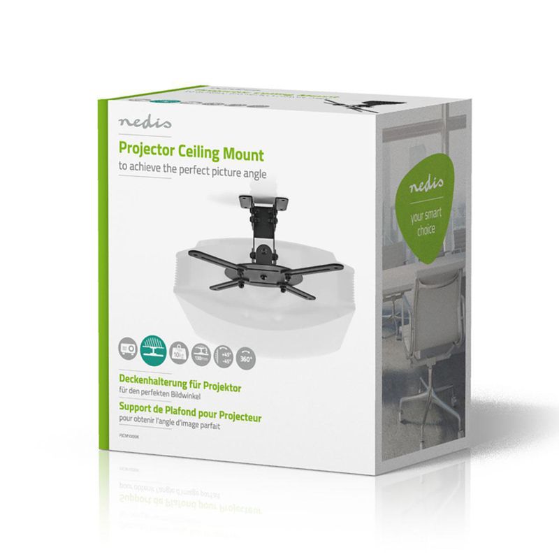 Nedis projektor takfeste, tiltbart og roterbart, 10 kg