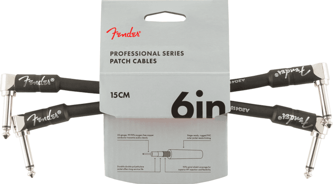Hovedbilde Fender Professional Series 2pk 6´ (15cm) Patch Kabel