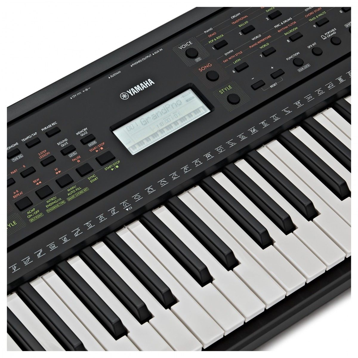 Yamaha E283 Komplett Keyboardpakke