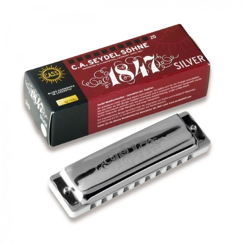 Seydel Blues 1847 Silver Munnspill, E-dur