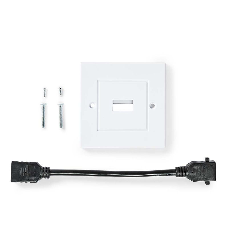 Nedis HDMI Veggboks, 4K@60Hz, 18 Gbps