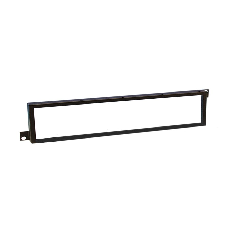 Adam Hall RACK PAN 02 PLEXI frontpanel i pleksi