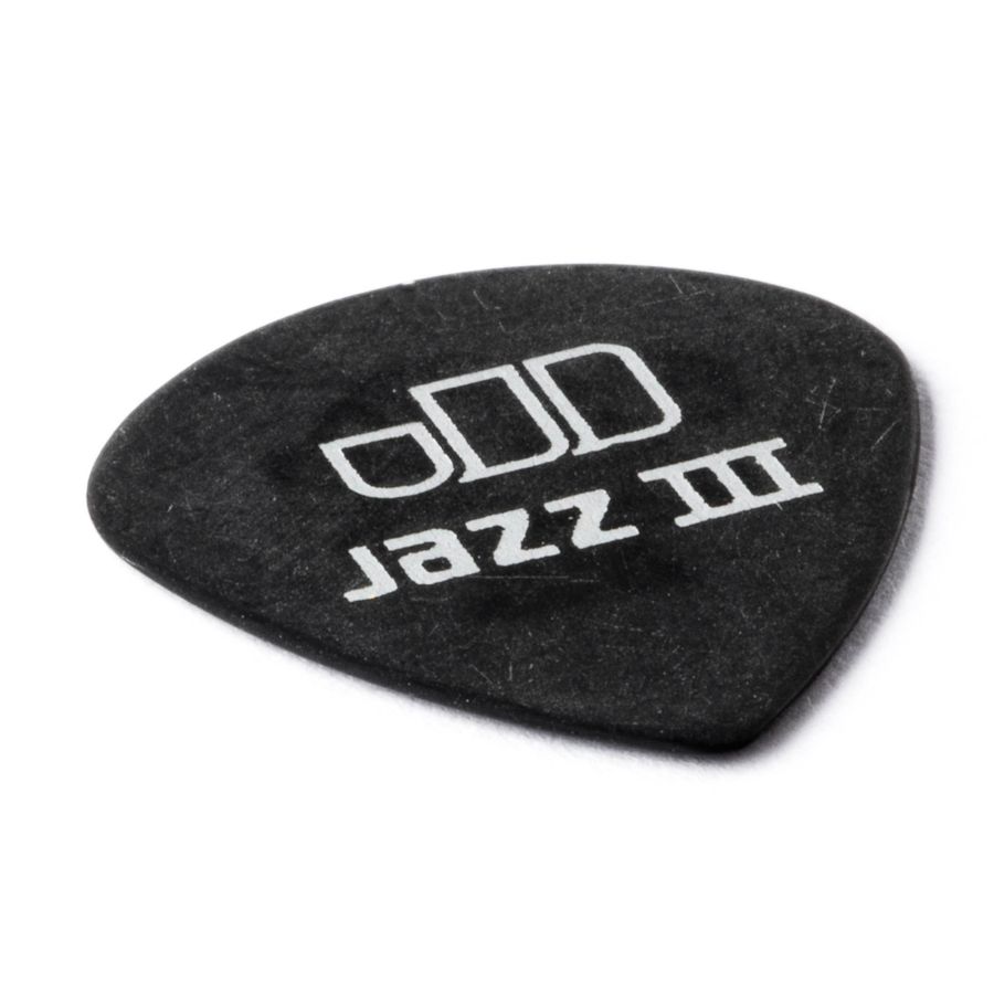 Dunlop 482P.60 Tortex Pitch Black Jazz III .60 mm - 12-pack