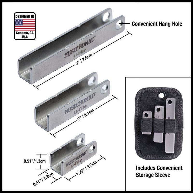 MusicNomad MN813 Fret Leveler set
