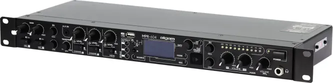 Hovedbilde Algam MPR-604 6 inputs, USB, FM, rack-mountable