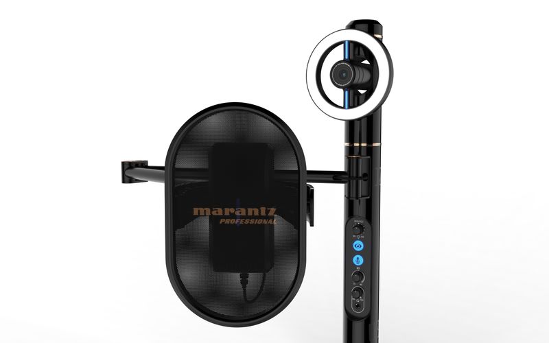 Marantz Turret Komplett podcastsystem med video og lyd