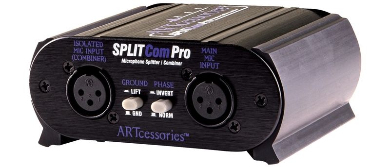 ART SplitComPro – Mikrofon-splitter og -kombiner i én kompakt enhet