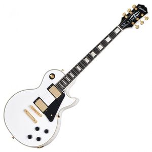 Hovedbilde Epiphone Les Paul Custom, m/ Premium Gig Bag,  Alpine White