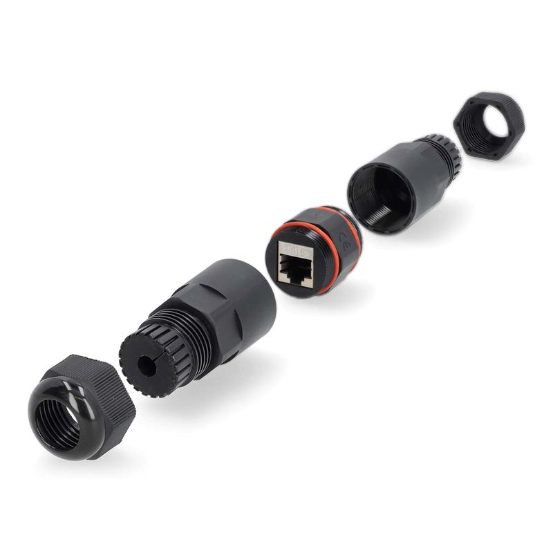 Nedis vanntett nettverkskobling RJ45 CAT6, IP68 støvtett og vanntet kabelmuffe