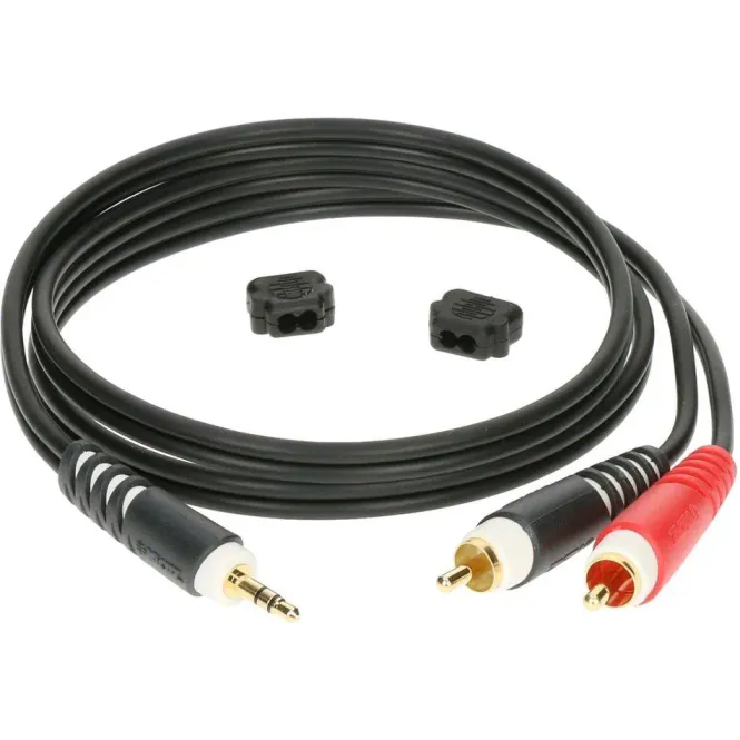 Hovedbilde Klotz AY7-0200 Y-kabel Stmj-2xphono, 2m