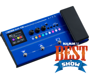 Hovedbilde Boss GX-1B portabel bassprosessor med f&oslash;rsteklasses BOSS-lyd