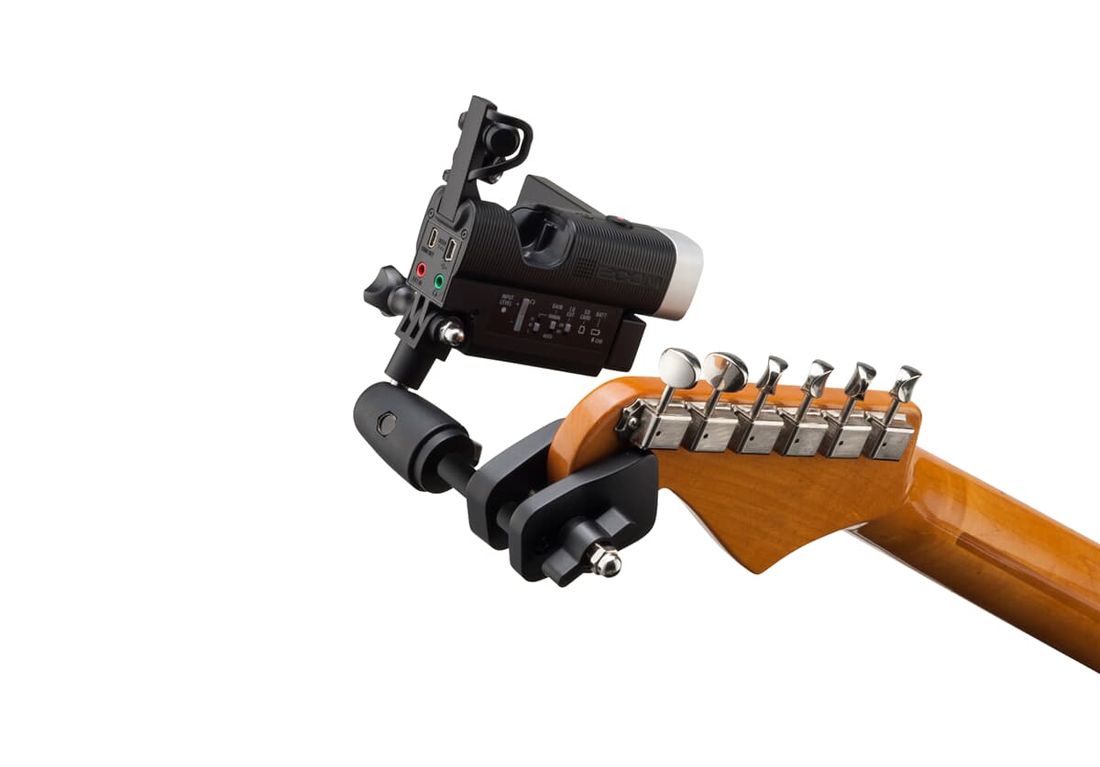 Zoom GHM-1 Guitar Head Mount for action cams (Q2n, Q2n-4K, Q4, Q4n, Q8, Q8n-4K)