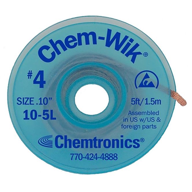 Hovedbilde ChemWik Desoldering Wick 2.54 mm x 1.5 m