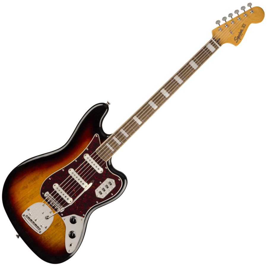 Squier Classic Vibe Bass VI, Laurel Fingerboard, 3-Color Sunburst