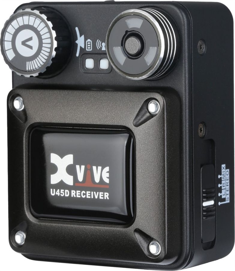 Xvive U45D trådløst in-ear system, stereo 5,8 GHz