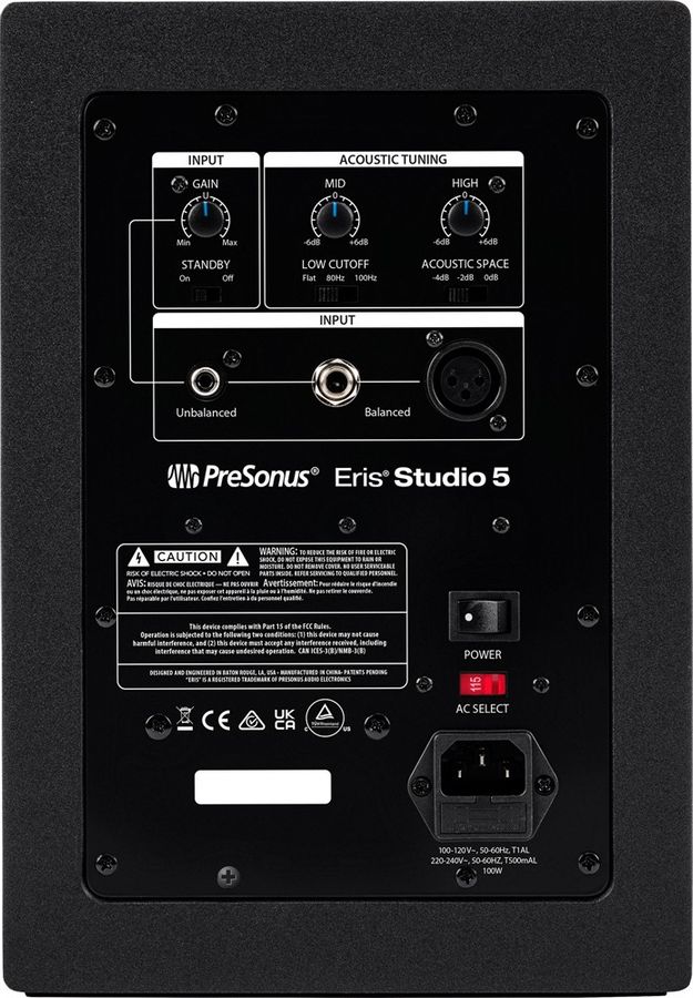 PreSonus Eris Studio 5 aktiv studiomonitor, 1