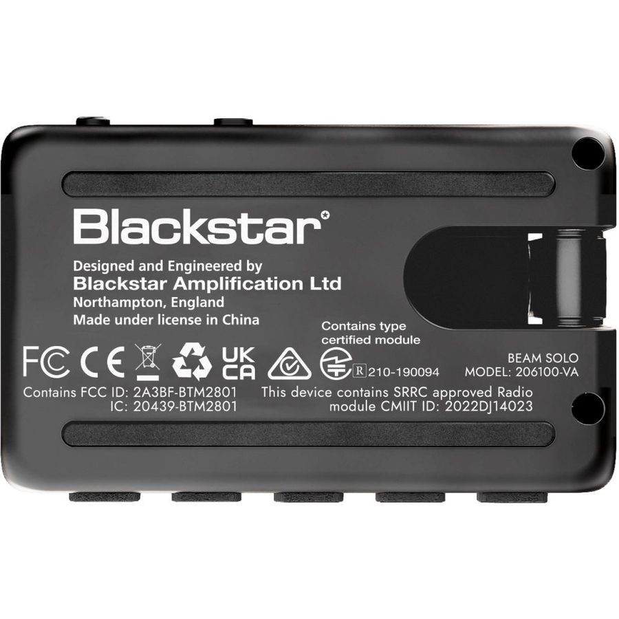 Blackstar Beam Solo, Hodetelefonforsterker for el/akustisk gitar og bass, Bluetooth