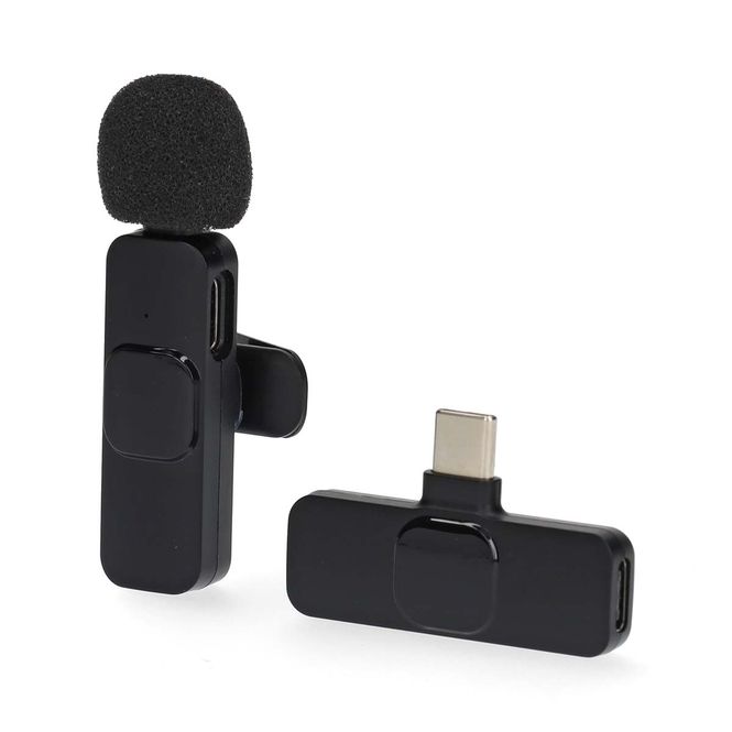 Hovedbilde Nedis USB-C trådløs HD-mikrofon for smarttelefoner