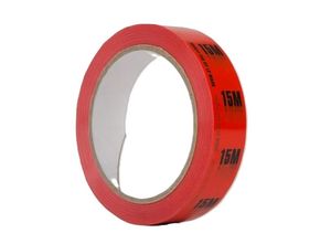 Hovedbilde Identi-Tak Kabelmerkingtape, R&oslash;d, 15M