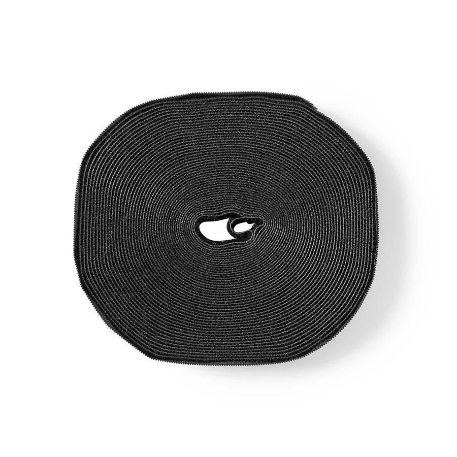 Nedis Velcro Cable Roll, 910cm borrelåsbånd som kan klippes til ønsket lengde