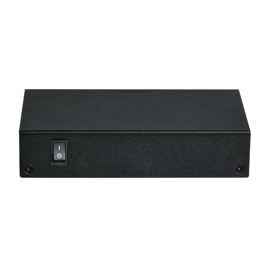 Edimax GS-1105PE Switch, 5-port Gigabit PoE+-bryter med 4 PoE+-porter og DIP-bryter
