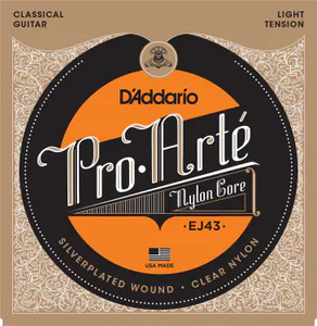 Hovedbilde D'Addario Pro Art&eacute; EJ43 Nylonstrenger Light Tension